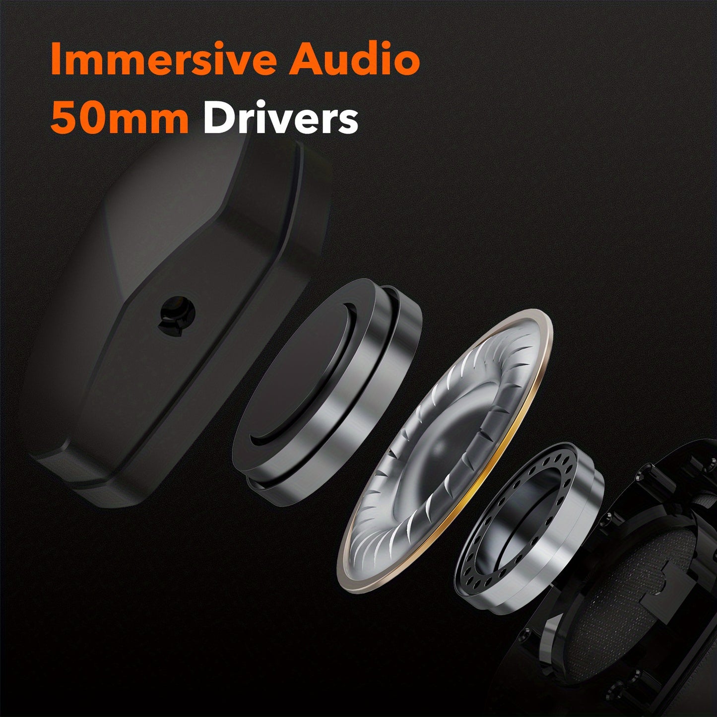 NUBWO G06 Gaming Headset for PS5, PS4, XBOX Noise Cancelling Bluetooth Headphones With Mic
