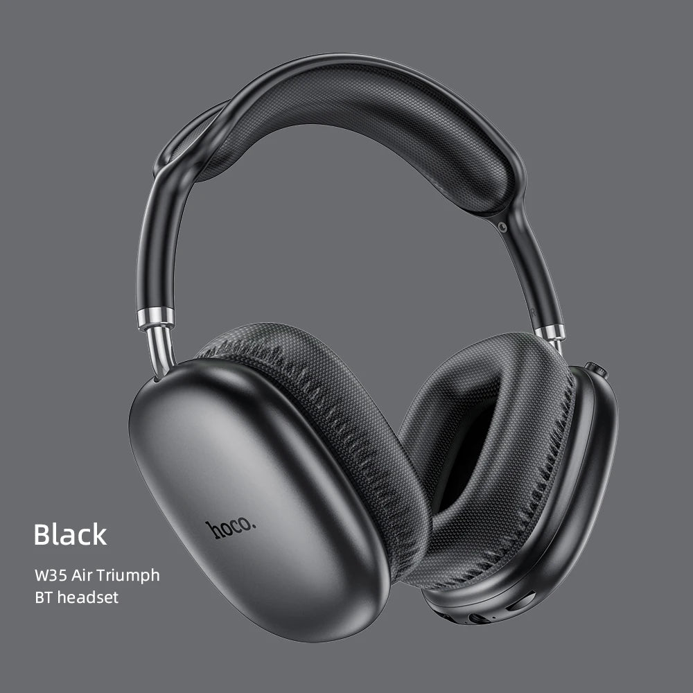 HOCO W35 Air Upgrade Wireless Bluetooth 5.3 Music Headphone Mic Driver 45H