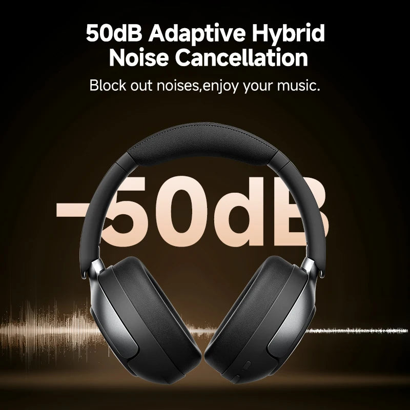QCY H3 Pro ANC Wireless Headphone 50dB Noise Canceling