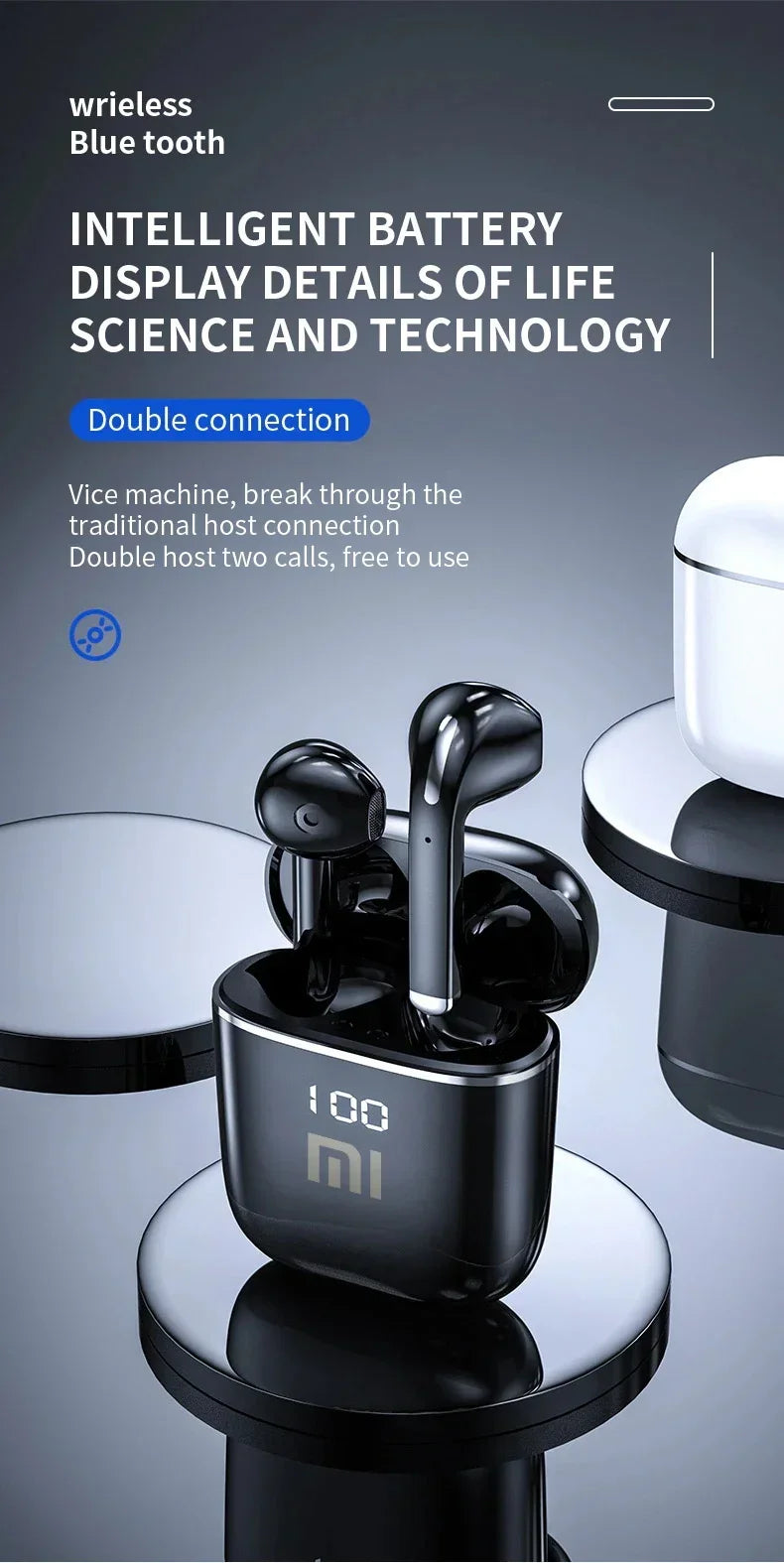 XIAOMI Buds 3 Pro True Wireless Earbuds In-Ear Bluetooth Earphones Headphones
