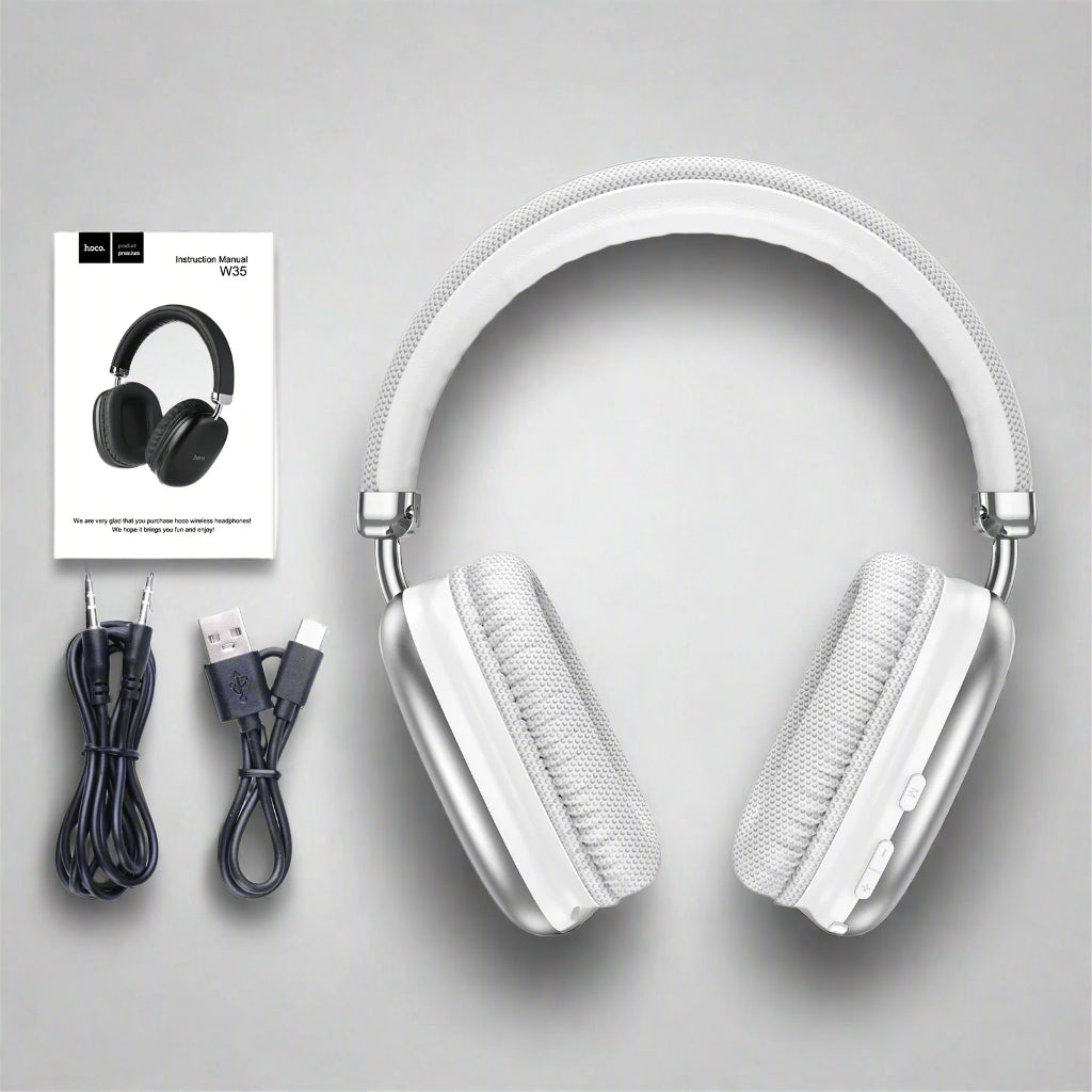 HOCO W35 HiFi Audio Wireless Bluetooth Game Sport Handsfree Earbud with MIC Support TF Card AUX