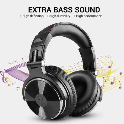 Oneodio Wired Headset Professional Studio Pro Headphones With Mic Dual-Duty Cable HiFi For Phone PC