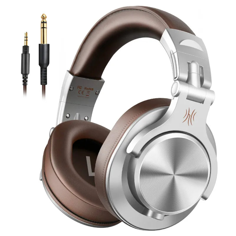 Oneodio A71 Wired Over Ear Headphone With Mic Studio DJ Headphones