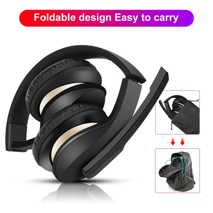 Foldable V6 Stero Gaming Headphone with Microphone Gaming headset For PS4 PC