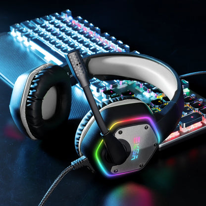 EKSA E1000 Gaming Headphones For PC/PS4/PS5 EKSA E1000 7.1 RGB Gaming Headset Gamer Noise Cancelling Mic