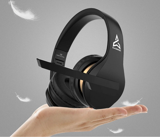 Foldable V6 Stero Gaming Headphone with Microphone Gaming headset For PS4 PC