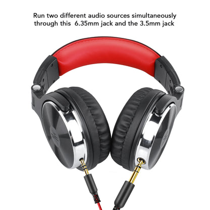 Oneodio Wired Headset Professional Studio Pro Headphones With Mic Dual-Duty Cable HiFi For Phone PC
