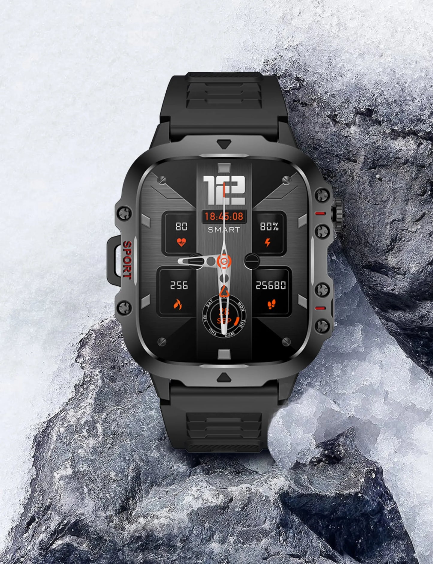 Original Men Smart Watch Bluetooth Call Fitness Clock 3ATM IP68