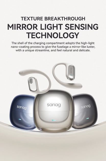 Sanag G30S Earphone Bluetooth 5.3 Wireless Bluetooth Headset OWS Air Conduction Earphones