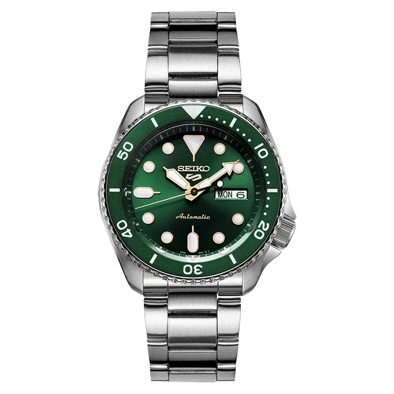 Original Seiko 5 Quartz Watch Men's Watches Waterproof Steel Belt Men's Watch Fashion & Casual Watch