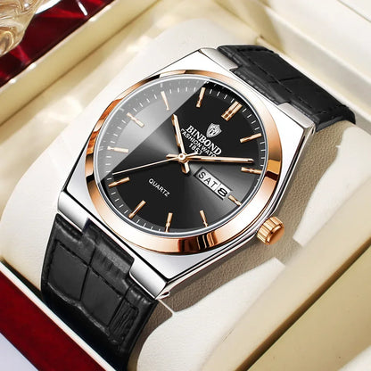 Casual Business Fashion Quartz Wristwatches Men Luxury Watch Automatic