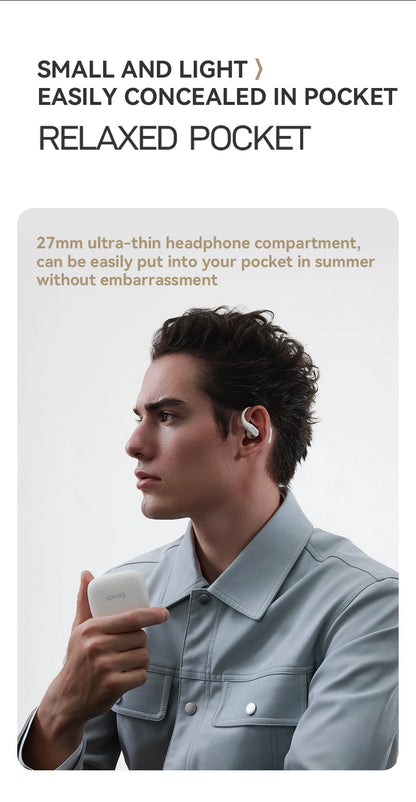 Sanag G6S Open Ear Bluetooth Earphone Ear Hook OWS Wireless Headphone HiFi Sound Earbuds for Sport