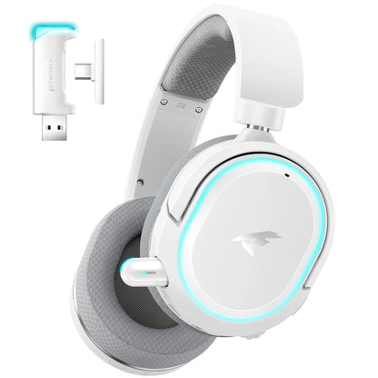 Picun G2 2.4G Wireless Gaming Headset Bluetooth Headphones ENC Mic For PC PS4 PS5 Phone Switch