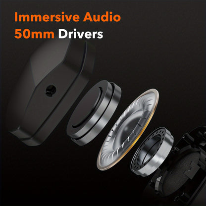 NUBWO G06 Gaming Headset for PS5, PS4, XBOX Noise Cancelling Bluetooth Headphones With Mic