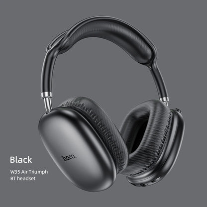 HOCO W35 Air Upgrade Wireless Bluetooth 5.3 Music Headphone Mic Driver 45H