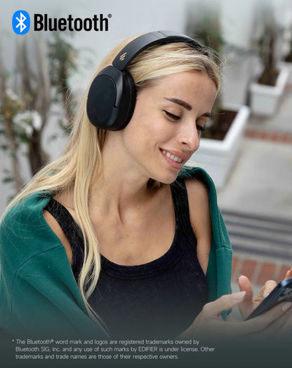 Edifier W830NB Wireless Headphones Bluetooth 5.4 Active Noise Cancelling Hi-Res Over-Ear Headset