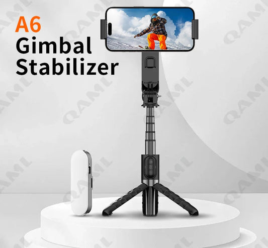 Handheld Gimbal Stabilizer for Smartphone 1-Axis with Selfie Stick