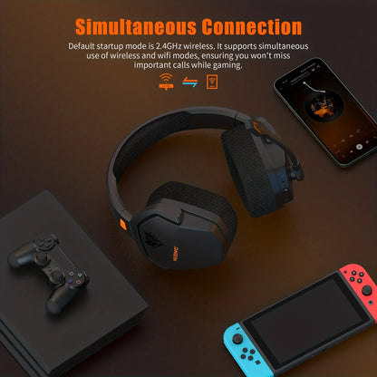 NUBWO G06 Gaming Headset for PS5, PS4, XBOX Noise Cancelling Bluetooth Headphones With Mic