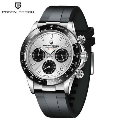 V2 PAGANI DESIGN Men's Quartz Watches Sapphire Stainless Steel Waterproof Watch Men