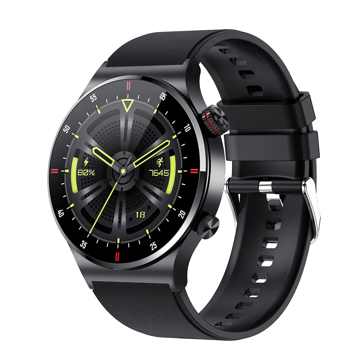 Luxury Smart Watches Men NFC BT Call Fitness Waterproof Sports Wrist Intelligent Smartwatches