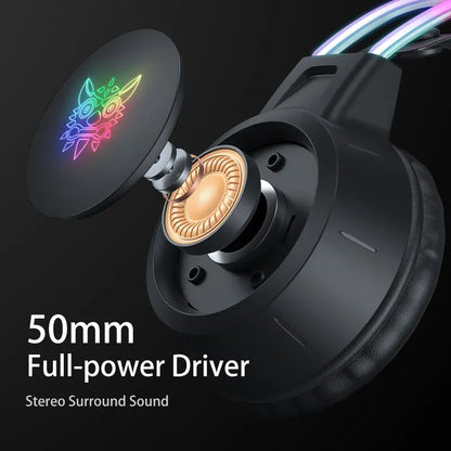 ONIKUMA X15 Pro Over-Ear Headphones Gaming Headset Wired Cancelling Earphones