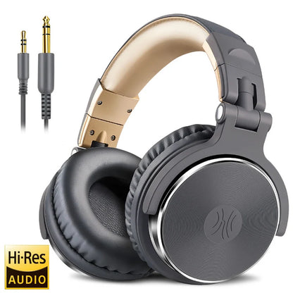 Oneodio Wired Headset Professional Studio Pro Headphones With Mic Dual-Duty Cable HiFi For Phone PC