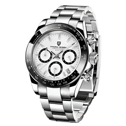 V2 PAGANI DESIGN Men's Quartz Watches Sapphire Stainless Steel Waterproof Watch Men