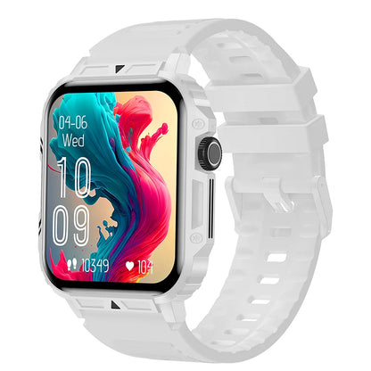 Military Men Smart Watch Health Monitor Bluetooth Call Smartwatch Fitness