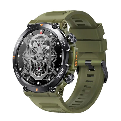 Bluetooth Call Smart Watch Men Sports Fitness Tracker Heart Monitor