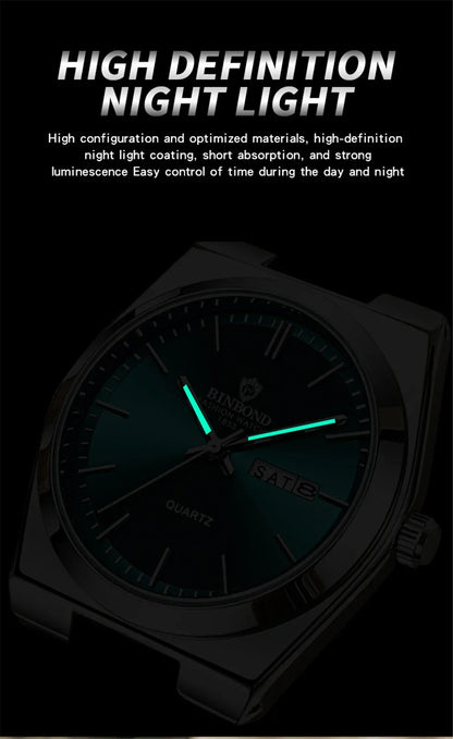 Casual Business Fashion Quartz Wristwatches Men Luxury Watch Automatic