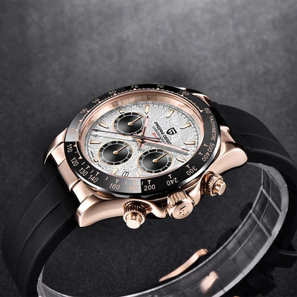 V2 PAGANI DESIGN Men's Quartz Watches Sapphire Stainless Steel Waterproof Watch Men
