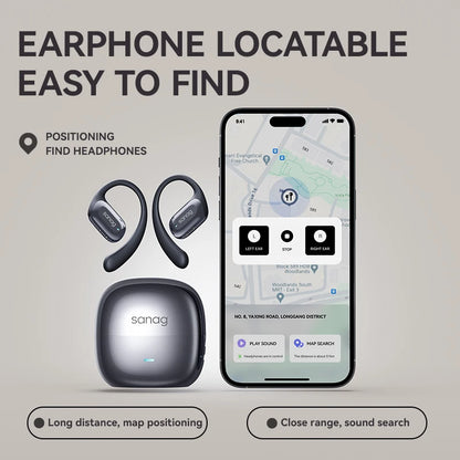 Sanag G30S Earphone Bluetooth 5.3 Wireless Bluetooth Headset OWS Air Conduction Earphones