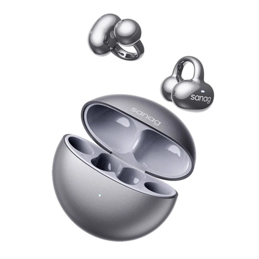 Sanag S6S Free Clip Open Ear Earphone Ear Clip 3D Stereo Sound Bluetooth Headphones OWS