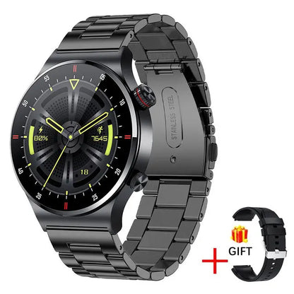 Luxury Smart Watches Men NFC BT Call Fitness Waterproof Sports Wrist Intelligent Smartwatches