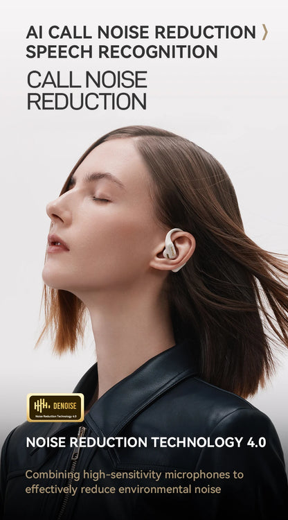 Sanag G6S Open Ear Bluetooth Earphone Ear Hook OWS Wireless Headphone HiFi Sound Earbuds for Sport