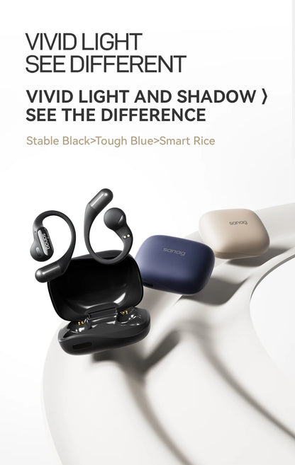 Sanag G6S Open Ear Bluetooth Earphone Ear Hook OWS Wireless Headphone HiFi Sound Earbuds for Sport