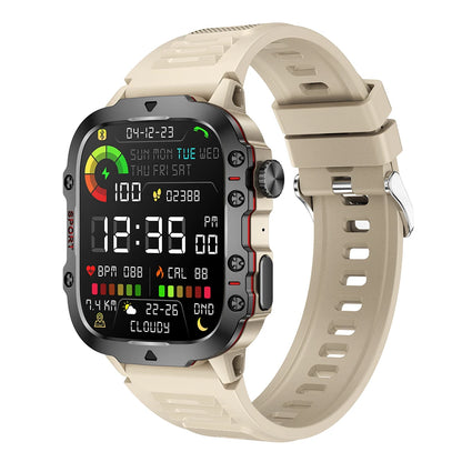Original Men Smart Watch Bluetooth Call Fitness Clock 3ATM IP68