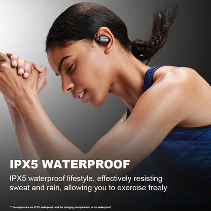 Erazer XP2 AI Translator Earphones Bluetooth 5.4 OWS Color Screen Touch Support Waterproof