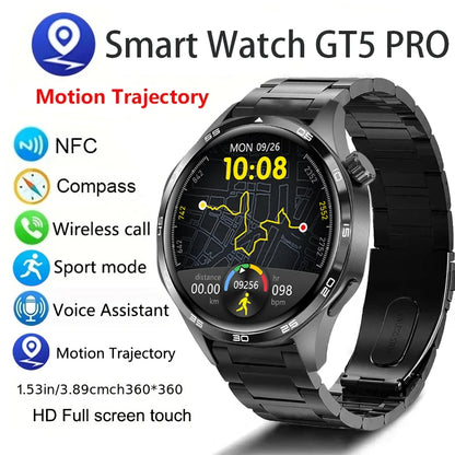 GT5 PRO Smart Watch Men Watch 5 Pro AMOLED
