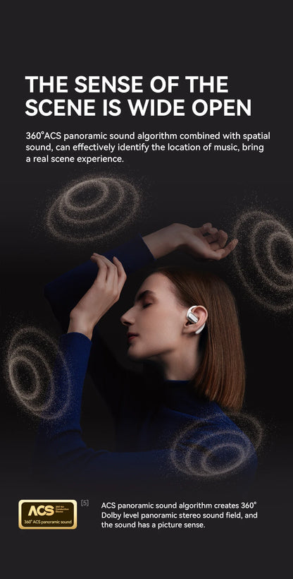 Sanag G30S Earphone Bluetooth 5.3 Wireless Bluetooth Headset OWS Air Conduction Earphones