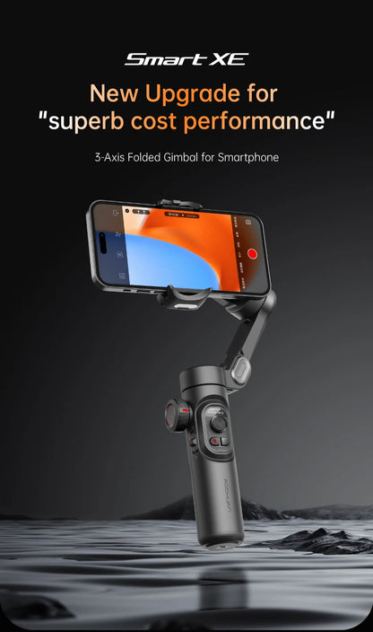 AOCHUAN 3-Axis Handheld Gimbal Stabilizer for Smartphone Face Tracking Tiktok Vlog Smart XE