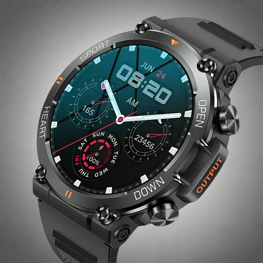 Bluetooth Call Smart Watch Men Sports Fitness Tracker Heart Monitor