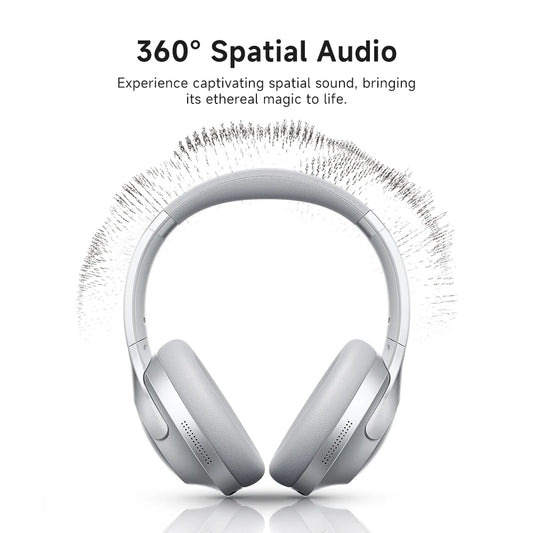 ANC-05MAX Noise Cancelling Headphones ANC Wireless Headset ENC HD Mic HIFI Foldable APP Control