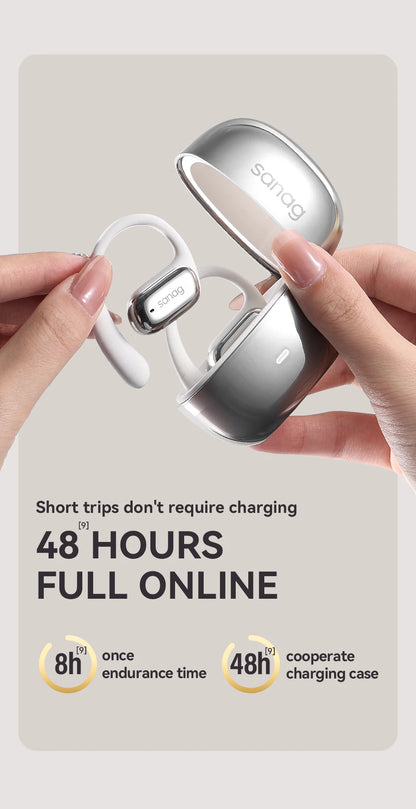 Sanag G30S Earphone Bluetooth 5.3 Wireless Bluetooth Headset OWS Air Conduction Earphones