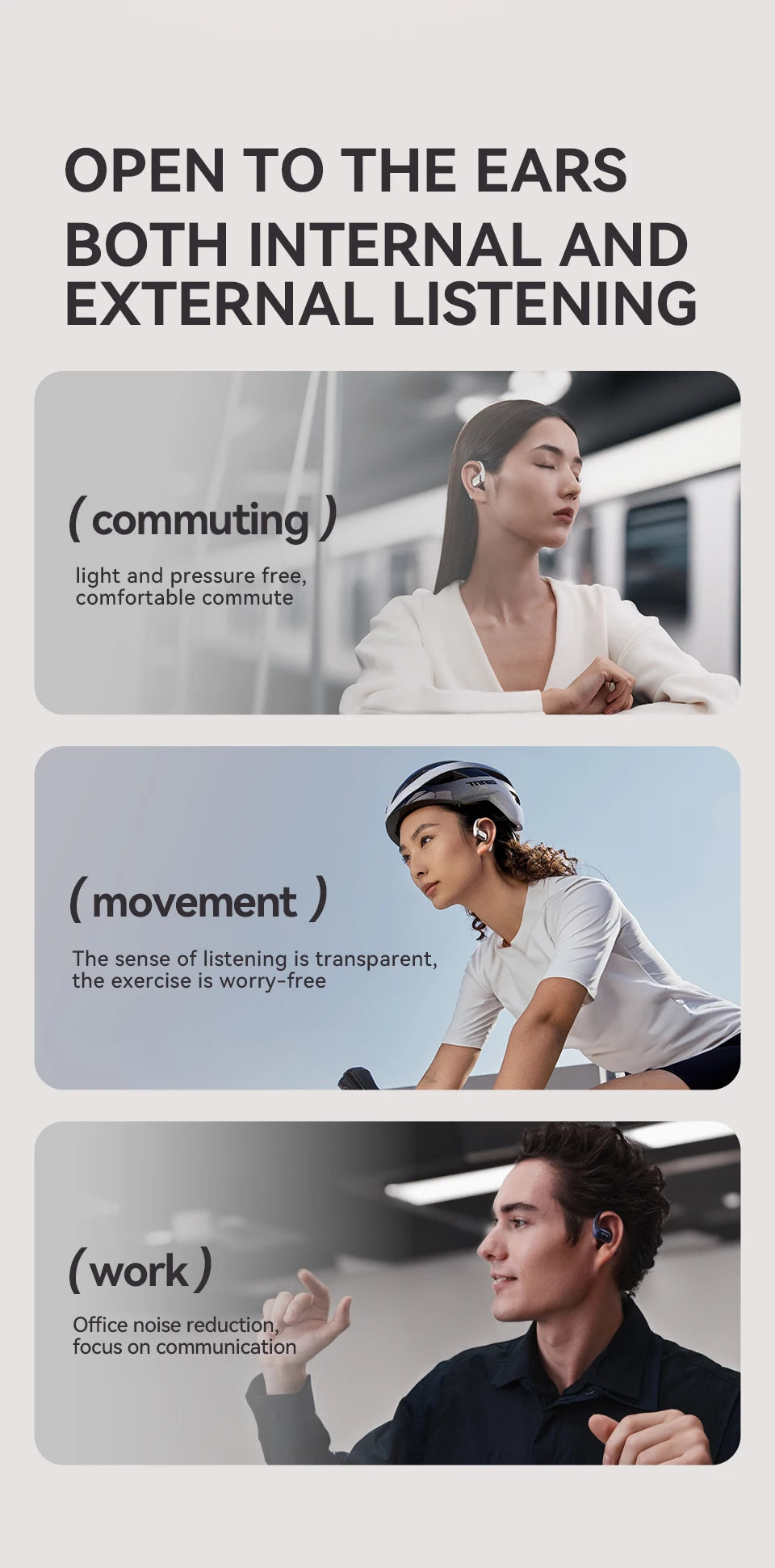 Sanag G30S Earphone Bluetooth 5.3 Wireless Bluetooth Headset OWS Air Conduction Earphones