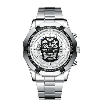 Mens Watch Quartz Top Luxury Stainless Steel Wristwatch