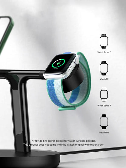 3 in 1 20W Magnetic Wireless Charger Stand For iPhone 16 15 14 Pro Airpods Apple Watch