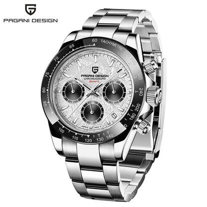 V2 PAGANI DESIGN Men's Quartz Watches Sapphire Stainless Steel Waterproof Watch Men
