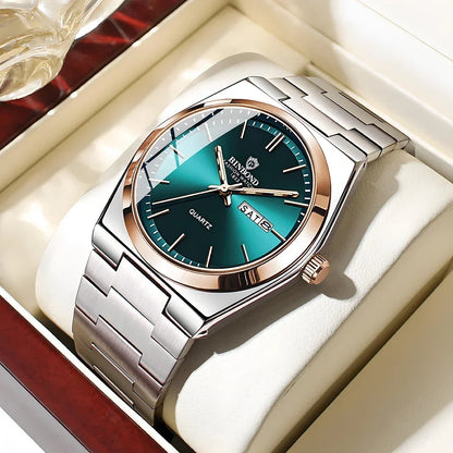 Casual Business Fashion Quartz Wristwatches Men Luxury Watch Automatic