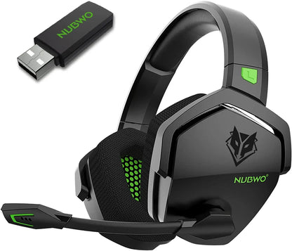 NUBWO G06 Gaming Headset for PS5, PS4, XBOX Noise Cancelling Bluetooth Headphones With Mic